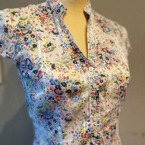Floral fitted shirt